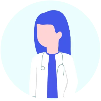 Icône de femme, médecin